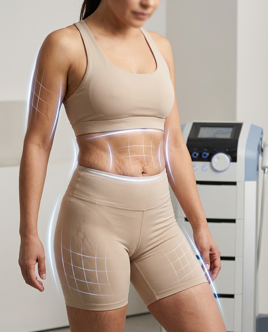 X-Wave para celulitis y textura de la piel en TajBody Bogotá